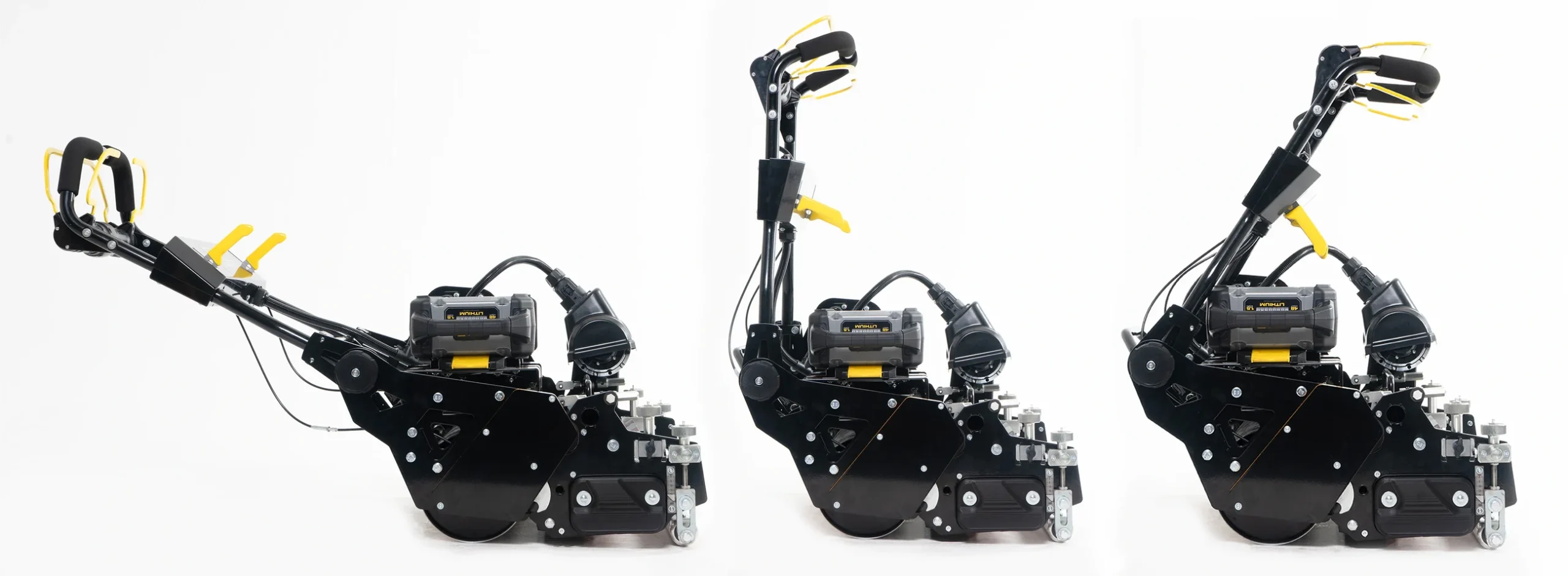 Kosilnica za nogometno igrišče allett omnia 34 Omnia handlebars adjustment